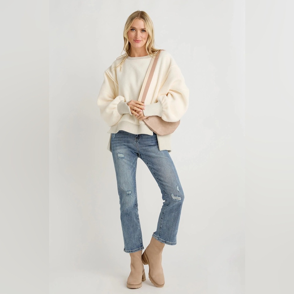 🎉LAST PIECE🎉Free People We The Free Cozy Camden Sweatshirt - Picture 5 of 10